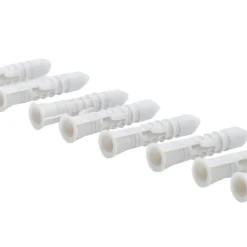 Cheville nylon multi matériaux Vissal Ø6 mm lot de 30 chevilles