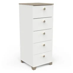 Chiffonnier 5 tiroirs L39 cm LIZZIE
