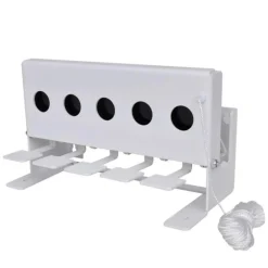 Cible à 5 trous avec corde de réinitialisation