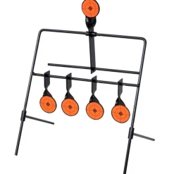Cible de tir avec réinitialisation automatique et 4+1 cibles
