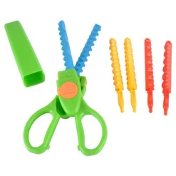 Ciseaux Cranteurs 9 Lames 24cm Multicolore