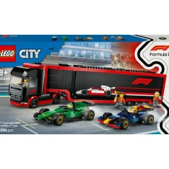 City 60445 - Camion de F1 avec voitures de F1 RB20 et AMR24
