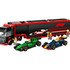 City 60445 - Camion de F1 avec voitures de F1 RB20 et AMR24