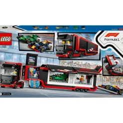 City 60445 - Camion de F1 avec voitures de F1 RB20 et AMR24