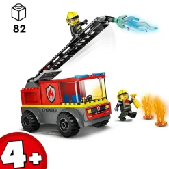 City 60463 - Camion de pompiers avec échelle