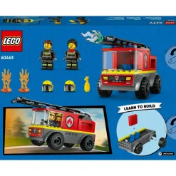 City 60463 - Camion de pompiers avec échelle