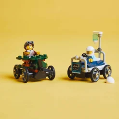 City 60459 - Pack de bolides de course : Avion contre lit d'Hôpital