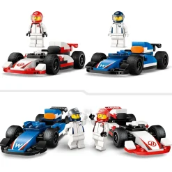 City 60464 - Voitures de course de F1 Williams Racing et Haas F1