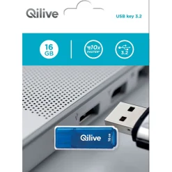 Clé USB 16 GO USB 3.2 K103 - Bleu