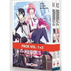 CLASSROOM FOR HEROES - THE RETURN OF THE FORMER BRAVE TOMES 1 ET 2 : PACK EN 2 VOLUMES DONT LE TOME 2 OFFERT. EDITION LIMITEE, Araki Shin