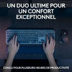 Clavier + Souris MX keys S avec repose poignet
