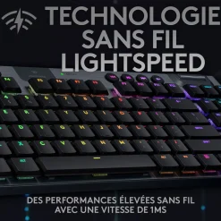 Clavier G915 TKL SF LENEAR - Noir