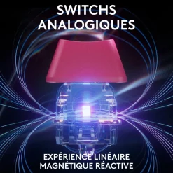 Clavier gamer G Pro X TKL Rapid Magenta