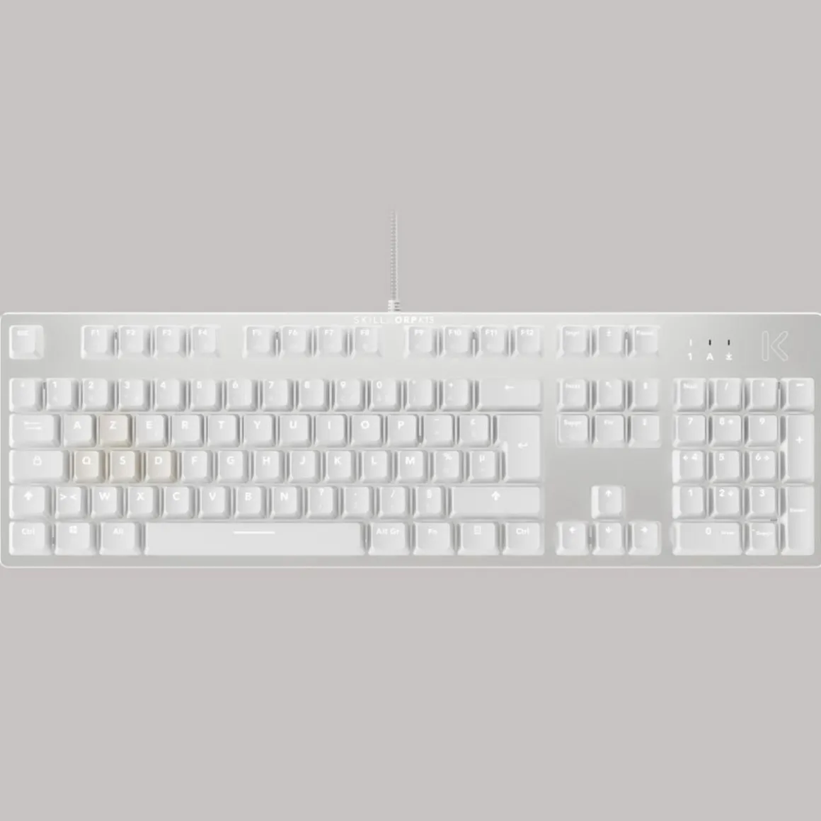 Clavier gamer K15 BLANC Progress