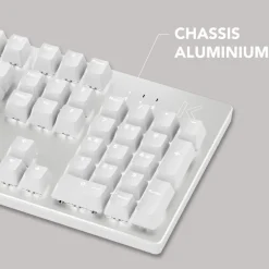 Clavier gamer K15 BLANC Progress
