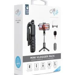 Clipeyz Mini Vlogger Pack - Noir