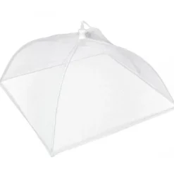 Cloche Alimentaire Pliante Conserver 30cm Blanc