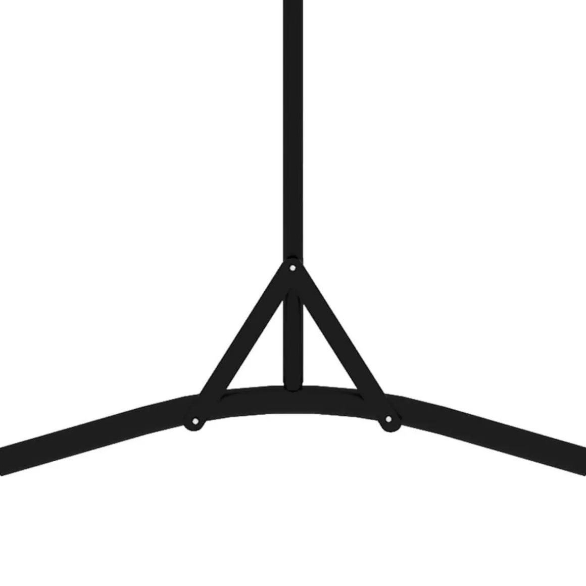 Cloison de separation anthracite 175x180 cm tissu