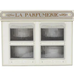 Coffret 4 Bougies Parfumées Parfumerie 35g Blanc