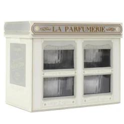 Coffret 4 Bougies Parfumées Parfumerie 35g Blanc