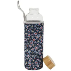 Coffret Bouteille & Couverts Pochette 50cl Bleu