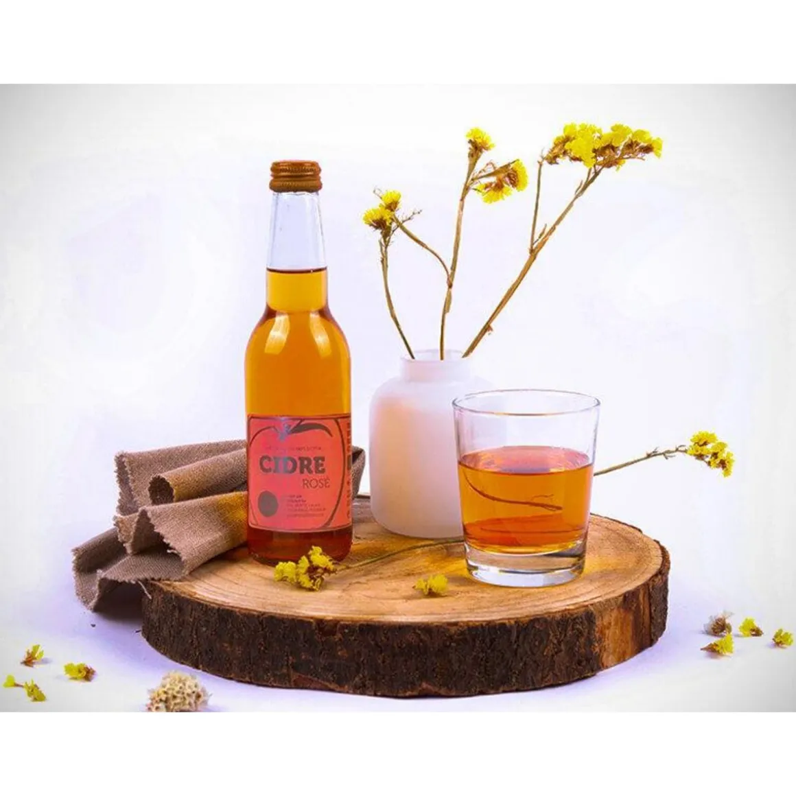 Coffret de 4 cidres artisanaux à recevoir et déguster chez soi - Coffret Cadeau Gastronomie