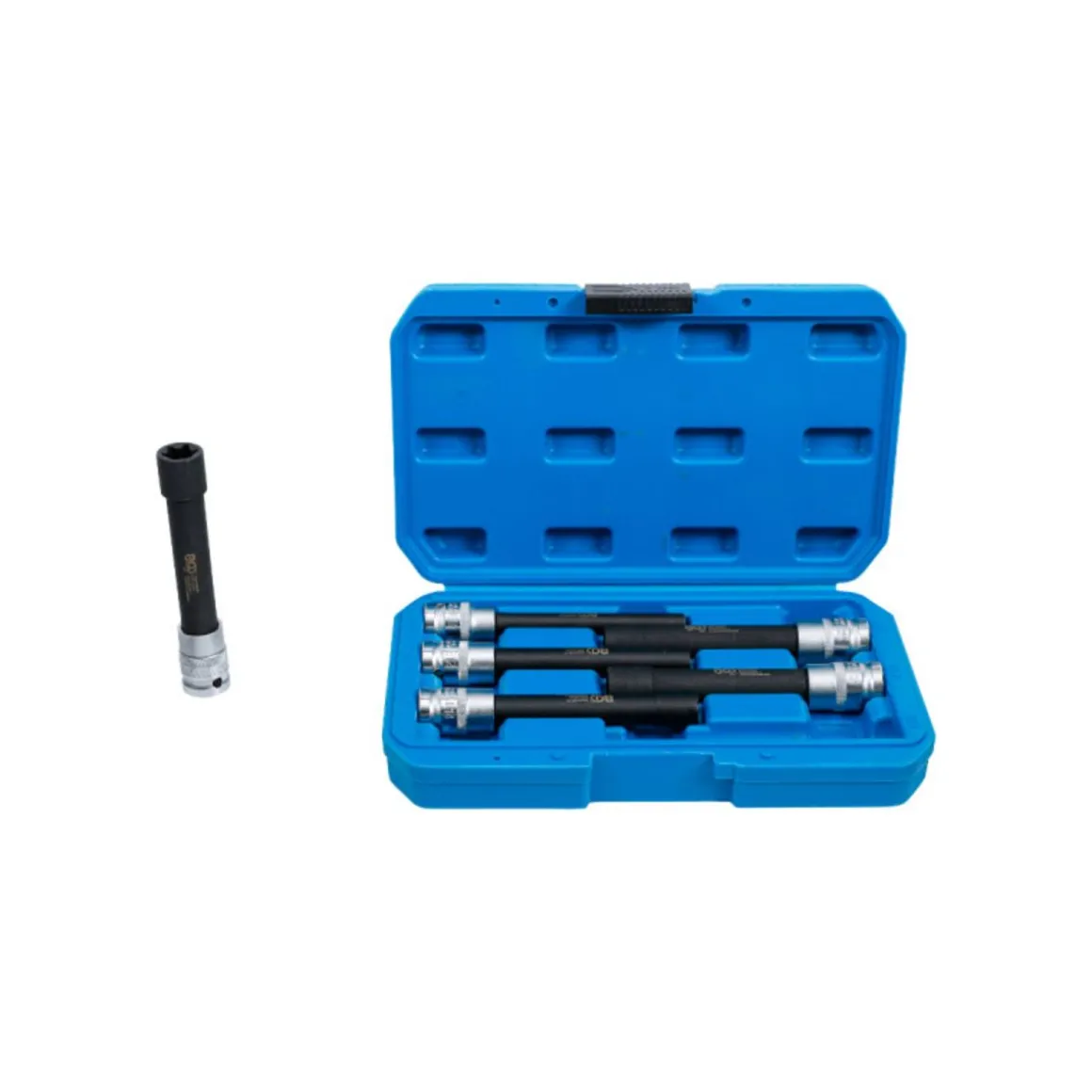 Coffret de douilles profil E extra longues BGS TECHNIC - 12,5 mm - E20 - 6 pcs - 2028