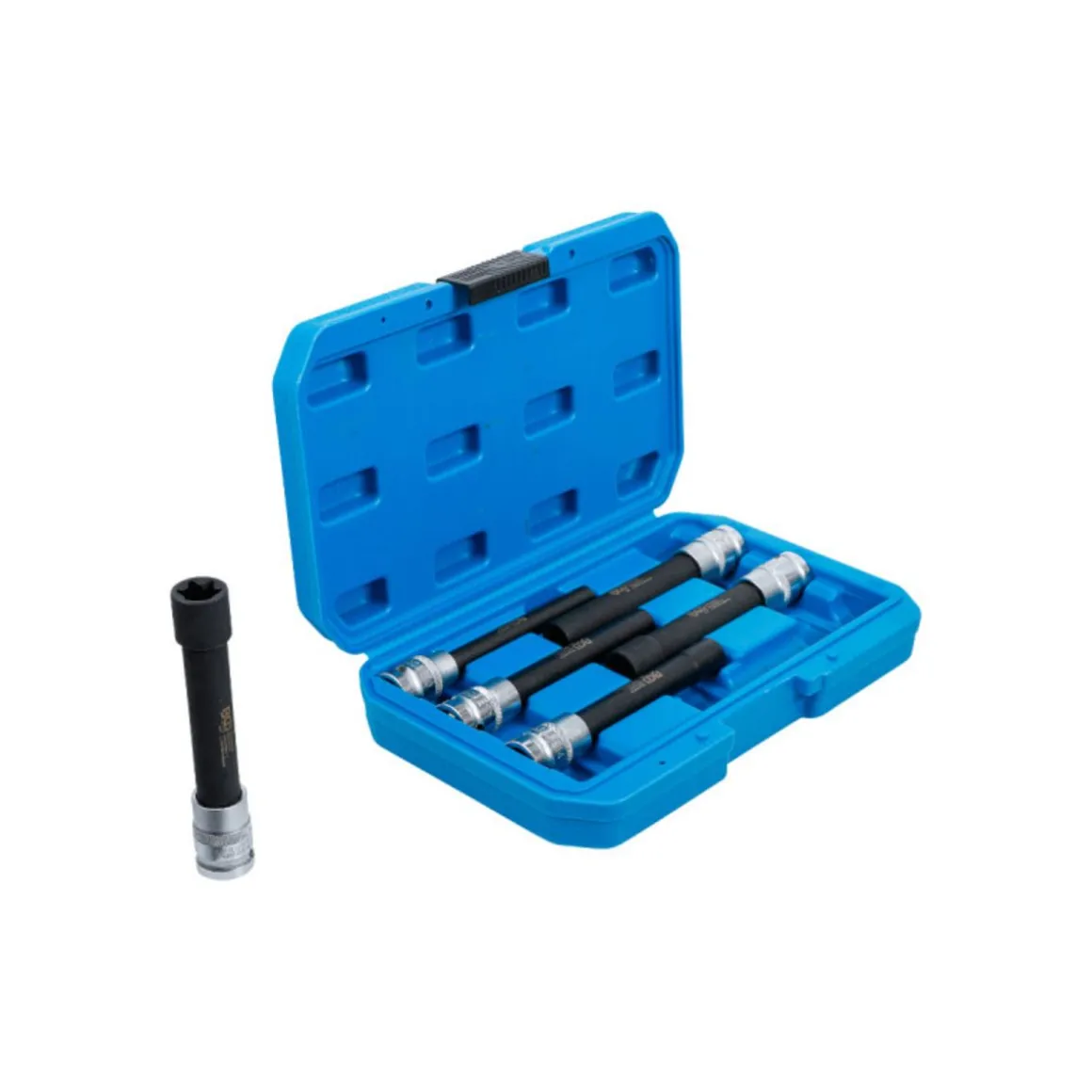 Coffret de douilles profil E extra longues BGS TECHNIC - 12,5 mm - E20 - 6 pcs - 2028