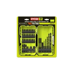 Coffret empilable impact RYOBI 38 accessoires perçage-vissage-boulonnage RAK38DSDI2