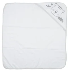 Coffret Naissance 4 Pièces Tigre 0-3 Mois Blanc