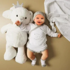 Coffret Naissance Bébé Vêtement 0-3 Mois Taupe