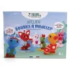 Coffret pour enfants - Bougies à modeler - Animaux