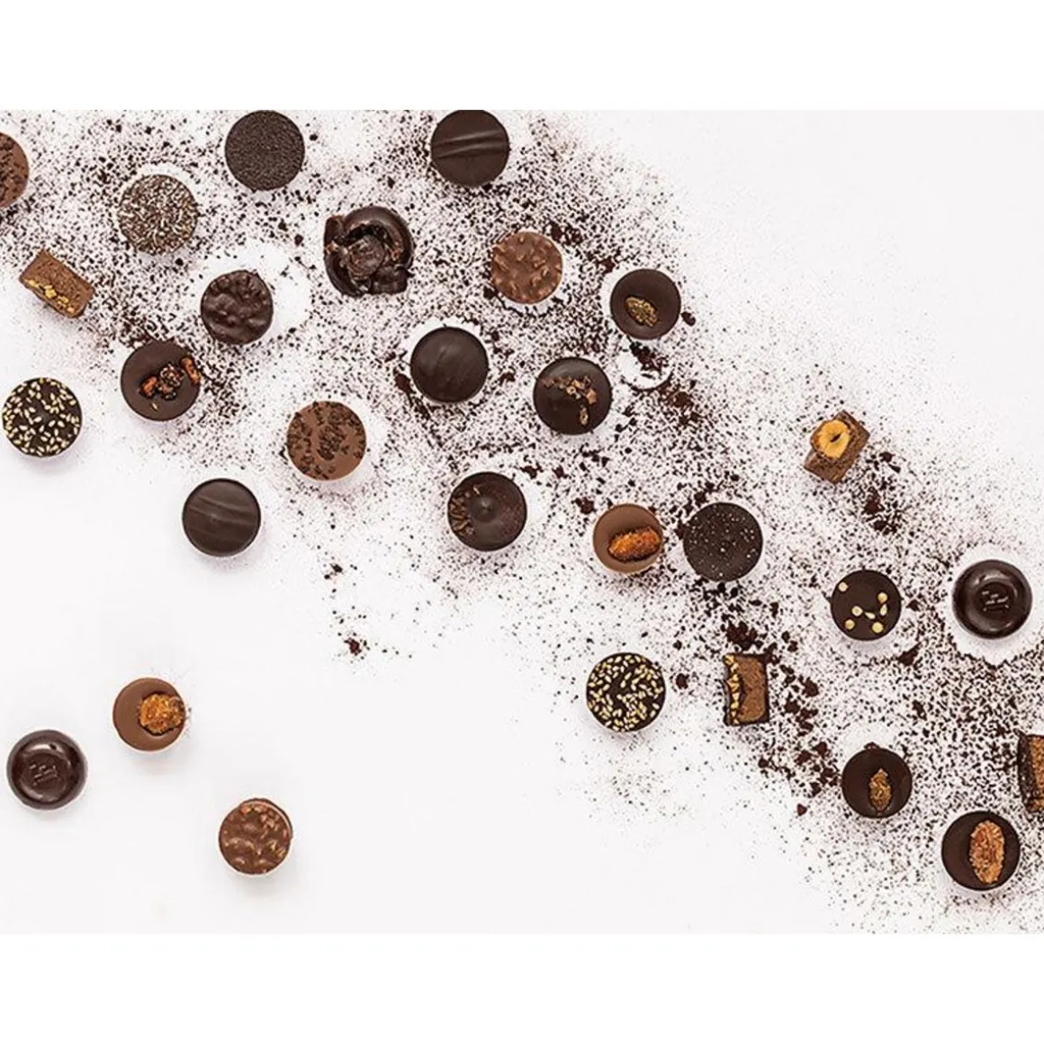 Coffret Signature Sucrée Fauchon : assortiment de douceurs livré à domicile - Coffret Cadeau Gastronomie