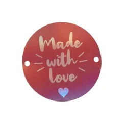 Coffret Étiquettes Cadeau 4 Motifs 22cm Multicolore