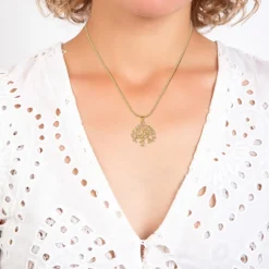 Collier arbre de vie SC Bohème orné de Cristaux scintillants