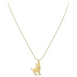 Collier astrologie Bélier SC Bohème en Acier Finement doré