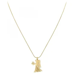 Collier astrologie Vierge SC Bohème en Acier Finement doré