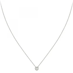 Collier coeur SC Crystal orné de Zirconium
