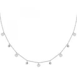 Collier coeurs par SC Crystal orné de Zirconium
