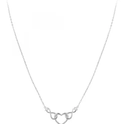 Collier cœur SC Crystal orné de zirconium