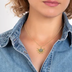 Collier par SC Bohème orné de Cristaux scintillants