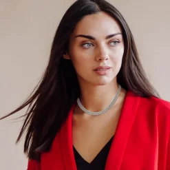 Collier par SC Crystal en acier inoxydable