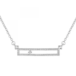 Collier par SC Crystal orné d'un véritable diamant