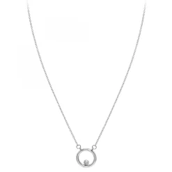 Collier par SC Crystal orné d'un véritable diamant blanc