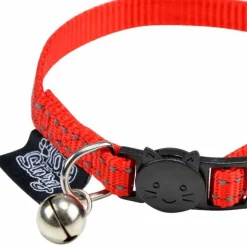 Collier pour Chien Anti-Étranglement 28cm Rouge