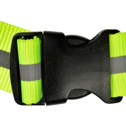 Collier Pour Chien Bande Réfléchissante 35cm Jaune
