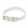 Collier pour Chien Design Uni 30cm Blanc