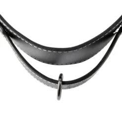 Collier Pour Chien 3XL Cuir 80cm Noir