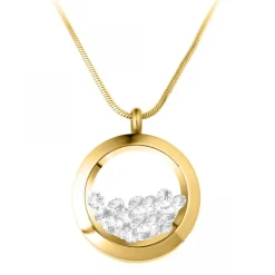 Collier rond SC Bohème orné de Cristaux scintillants