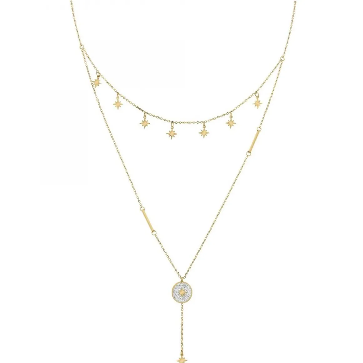 Collier SC Bohème orné de Cristaux scintillants